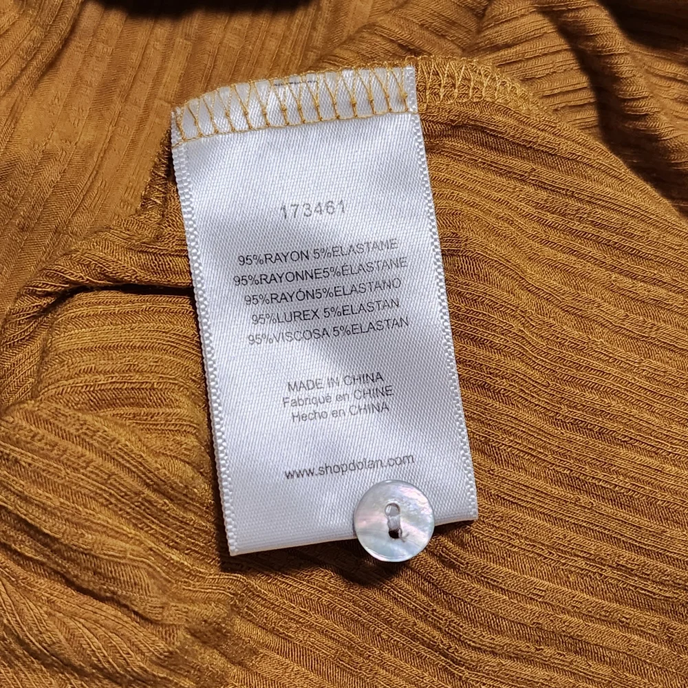 anthropologie mustard maxi Dress - Picture 4 of 4